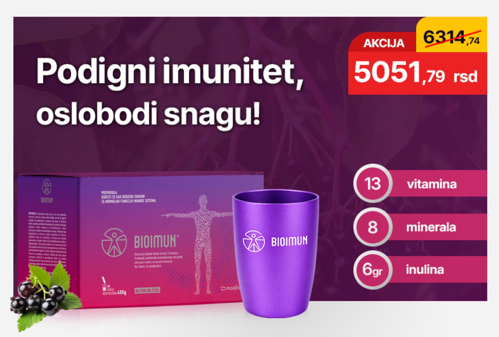 Biomun — podigni imunitet, oslobodi snagu